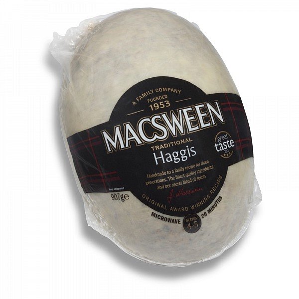 MacSweens Traditional Haggis, Clansman 907 g