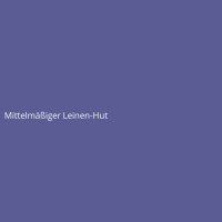 Mittelm&auml;&szlig;iger Leinen-Hut